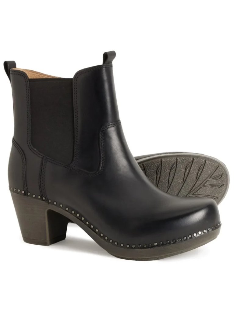 Dansko Shayna Heeled Chelsea Boots - Leather (For Women )*New In Original Box